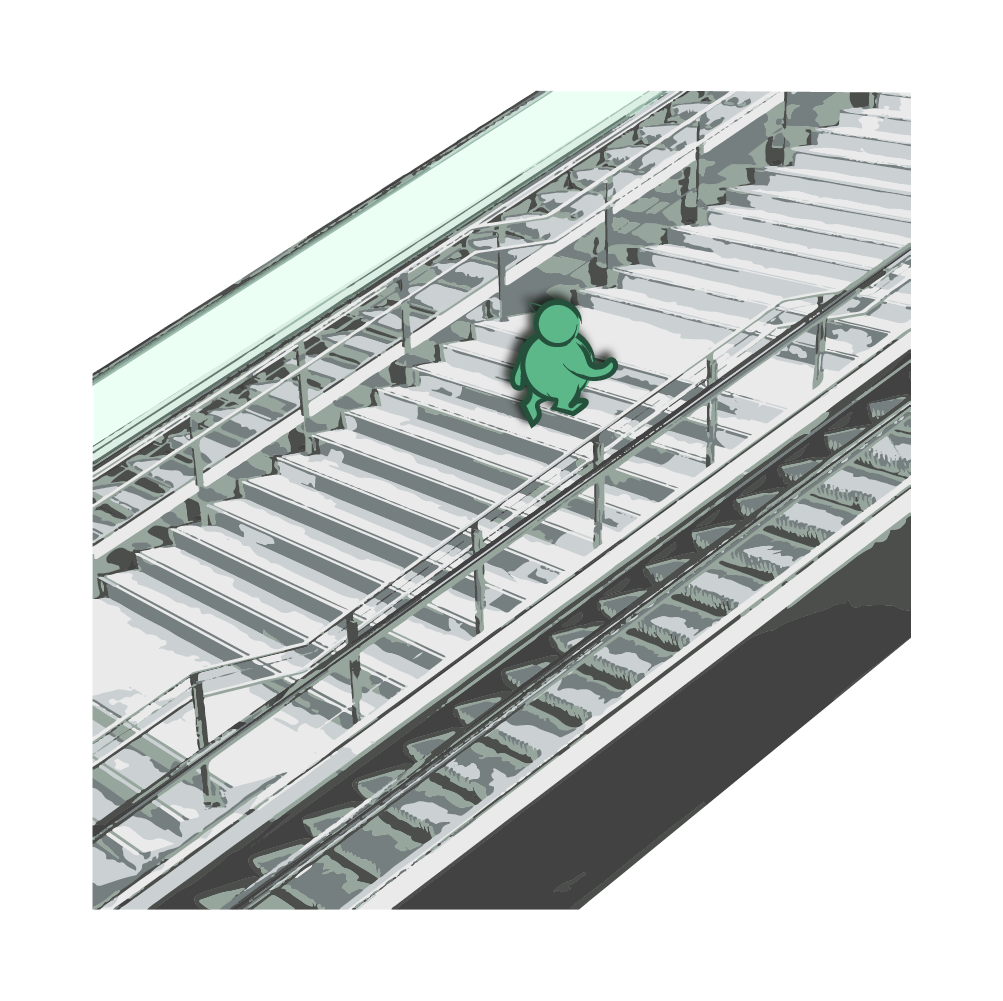 Treppe ganz easy